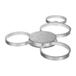 Load image into Gallery viewer, 4 Rings, LED Circle Flushmount Lights, 41W, 3000K, 2986LM, Hallway Light Fixtures, - LEDMyPlace