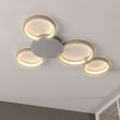 Load image into Gallery viewer, 4 Rings, LED Circle Flushmount Lights, 41W, 3000K, 2986LM, Hallway Light Fixtures, - LEDMyPlace