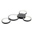 Load image into Gallery viewer, 4 Rings, LED Circle Flushmount Lights, 41W, 3000K, 2986LM, Hallway Light Fixtures, - LEDMyPlace