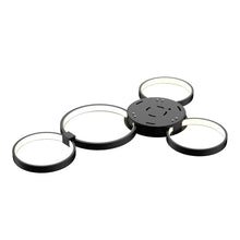 Load image into Gallery viewer, 4 Rings, LED Circle Flushmount Lights, 41W, 3000K, 2986LM, Hallway Light Fixtures, - LEDMyPlace