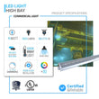 Load image into Gallery viewer, 40 Watt 2FT LED Explosion Proof Low Bay Linear Light, FLF Series, 0 - 10V Dimming, 5000K, 5600LM, AC100 - 277V, IP66, Hazardous Location Lighting Fixtures - LEDMyPlace