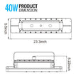 Load image into Gallery viewer, 40 Watt 4FT LED Explosion Proof Linear Light, I Series, Non Dimmable, 5000K, 5400LM, AC100 - 277V, IP66, Hazardous Location Lighting Fixtures - LEDMyPlace