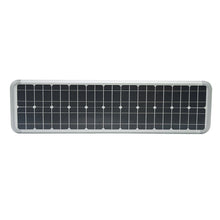 Load image into Gallery viewer, 40W Outdoor LED Solar Street Light, 5700K, IP66, 18VDC, Adjustable Mount, Silver - LEDMyPlace