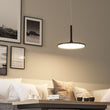 Load image into Gallery viewer, 41W Round Plate Pendant Light, 3000K, 2225LM, Diameter 17.3" x 55"H, Dimmable, Home Office Lighting - LEDMyPlace