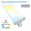 Load image into Gallery viewer, 4FT Linear LED High Bay Light 165W/200W/225W Wattage Adjustable, 4000k/5000K/6500K CCT Changeable, Dip Switch, 0 - 10V Dim, 120 - 277V Input Voltage, ETL, DLC 5.1 Listed - LEDMyPlace