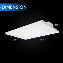 Load image into Gallery viewer, 4FT Linear LED High Bay Light 165W/200W/225W Wattage Adjustable, 4000k/5000K/6500K CCT Changeable, Dip Switch, 0 - 10V Dim, 120 - 277V Input Voltage, ETL, DLC 5.1 Listed - LEDMyPlace