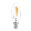 Load image into Gallery viewer, 4W Filament LED Bulb, 2700K, 360LM, 120V/60Hz, 4short filament, E12 Base, Dimmable, Clear Glass, LED Candelabra Light Bulbs - LEDMyPlace