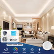 Load image into Gallery viewer, 5 in. and 6 in. LED Recessed Lighting, Surface Mount Disk Light, Round, 15W, Triac Dimming, ETL, Energy Star Listed, For Family Room, Kitchens, Hallways, Basement - LEDMyPlace