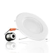 Load image into Gallery viewer, 5 in. and 6 in. Recessed LED Downlight, 15W, 1100LM, Baffle - trim, Dimmable, Energy Star &amp; ETL, Easy Retrofit Installation, LED Can Lights - LEDMyPlace