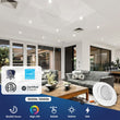 Load image into Gallery viewer, 5 in. and 6 in. White LED Recessed Ceiling Light Fixture Trim with Adjustable Eyeball, 15W, 1060LM, Dimmable, Energy Star &amp; ETL - LEDMyPlace