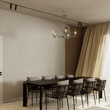 Load image into Gallery viewer, 5 - Light Chrome and Stainless Steel Chandelier Light with White Glass, E12 Base, 120V, Bulb Type B10, Socket type E12, Max wattage Per Socket 60W - 28“D x 16”H - LEDMyPlace