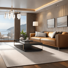 Load image into Gallery viewer, 5 - Light Modern Glass Bell Shade Round Chandelier Diam 35.5", Brass Finish Hardware with Clear Glass, 27.5" Height, 120V, Bulb Type B10, Socket Type E12, Max wattage Per Socket 60W - LEDMyPlace