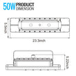 Load image into Gallery viewer, 50 Watt 2FT LED Explosion Proof Linear Light, I Series, Dimmable, 5000K, 5400LM, AC100 - 277V, IP66, Hazardous Location Lighting Fixtures - LEDMyPlace