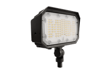 Load image into Gallery viewer, 50W/40W/30W Watt Adjustable LED Flood Light Outdoor 4000K/5000K/5700K CCT Changeable, Knuckle Mount, UL &amp; DLC 5.1 Premium, Bronze, IP65, For Gardens, Court, Lawn, Patio as well as LED Security Light - LEDMyPlace