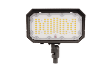 Load image into Gallery viewer, 50W/40W/30W Watt Adjustable LED Flood Light Outdoor 4000K/5000K/5700K CCT Changeable, Knuckle Mount, UL &amp; DLC 5.1 Premium, Bronze, IP65, For Gardens, Court, Lawn, Patio as well as LED Security Light - LEDMyPlace