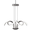 Load image into Gallery viewer, 6 - Light 30" Wide Modern/Contemporary Cage LED Chandelier Ceiling Light, 70W, 3000K, 3500LM, Adjustable Height - LEDMyPlace