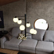 Load image into Gallery viewer, 6 - Lights, Chandelier, 47W, 3000K, Matte Black Body Finish, Dimmable - LEDMyPlace