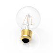 Load image into Gallery viewer, 6 Watt Filament LED Light Bulb, Clear Dimmable A19 Medium (E26) Base, 120V/60Hz, 2700K, 600LM, 4 - filament - LEDMyPlace