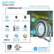 Load image into Gallery viewer, 60 Watt LED Explosion Proof Round High Bay Light, B Series, Dimmable, 5000K, 8400LM, AC100 - 277V, IP66, Hazardous Location Lighting Fixtures - LEDMyPlace