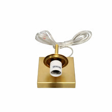 Load image into Gallery viewer, 6.5″W x 10″H x 8″E Burnished Brass Wall Sconce with Frosted White Acrylic Shade and E26 Rocker - Switch Light - 4 Pack - LEDMyPlace
