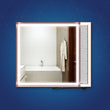 Load image into Gallery viewer, Frontlit/Backlit LED Lighted Bathroom Vanity Mirror with Frame, Anti-Fog, Touch Button, CRI 90+, Adjustable CCT &amp; Memory, Magnum Style