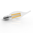Load image into Gallery viewer, 6W Filament LED Bulb, 2700K, 500LM, 120V/60Hz, 4 - filament, E12, Candelabra Light Bulbs, Dimmable, Clear - LEDMyPlace