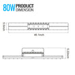Load image into Gallery viewer, 80 Watt 4FT LED Explosion Proof Linear Light, I Series, Dimmable, 5000K, 11200LM, AC100 - 277V, IP66, Hazardous Location Lighting Fixtures - LEDMyPlace