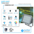 Load image into Gallery viewer, 80 Watt LED Explosion Proof Flood Light, A Series, Dimmable, 5000K, 10800LM, AC100 - 277V, IP66, Hazardous Location Lighting Fixtures - LEDMyPlace