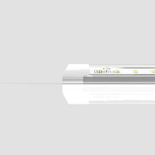 Load image into Gallery viewer, 8ft LED Shop Light Fixture, 60W V Shape 6500K 7200LM Clear Cover, AC100 - 277V, ETL Listed, Plug and Play, Damp Location, High Output T8 Integrated LED Tube, Linkable LED Shop Lights for Garage, Warehouse, Workshop - LEDMyPlace
