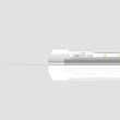 Load image into Gallery viewer, 8ft LED Shop Light Fixture, 60W V Shape 6500K 7200LM Clear Cover, AC100 - 277V, ETL Listed, Plug and Play, Damp Location, High Output T8 Integrated LED Tube, Linkable LED Shop Lights for Garage, Warehouse, Workshop - LEDMyPlace
