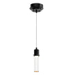 Load image into Gallery viewer, 8W Dimmable LED Pendant Ceiling Light, 3000K (Warm White), Seedy Glass Shade, Dimmable, 400 Lumens, ETL Listed - LEDMyPlace