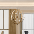 Load image into Gallery viewer, 9 - Light Brass Finish Hardware with Nature Brown Corn Leaf Rope Pendant Light, E12 Base - LEDMyPlace
