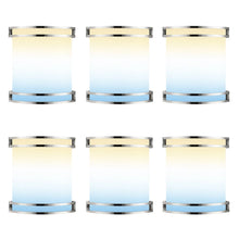 Load image into Gallery viewer, 9.64" Dimmable Half Cylinder LED Wall Sconce BN Color, 17W, 1100 Lumens, 5 CCT AC120V, For Living Room, Bedroom, Hallway, Kitchen - LEDMyPlace