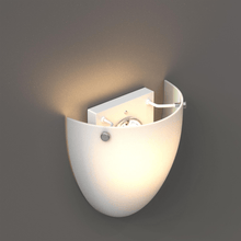 Load image into Gallery viewer, 9W LED Indoor Wall Sconce, 5000K (Daylight White), 550LM, Brushed Nickel Wall Mounting Light, Dimmable, Hallway Light Fixtures - LEDMyPlace