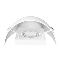 Load image into Gallery viewer, 9W LED Indoor Wall Sconce, 5000K (Daylight White), 550LM, Brushed Nickel Wall Mounting Light, Dimmable, Hallway Light Fixtures - LEDMyPlace