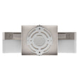 Load image into Gallery viewer, 9W LED Wall Sconce Light, 3000K Warm White 500LM 120V Brushed Nickel Finish, ETL Listed, Dimmable, Hallway Light Fixtures - LEDMyPlace