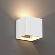 Load image into Gallery viewer, 9W Square Shape LED Wall Sconce, 3000K Warm White, 500LM, Clear Glass, Wall Mount, 120V Triac Dimmable ETL Damp Location