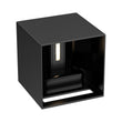 Load image into Gallery viewer, 9W Square Shape LED Wall Sconce, 3000K Warm White, 500LM, Clear Glass, Wall Mount, 120V Triac Dimmable ETL Damp Location - LEDMyPlace