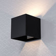 Load image into Gallery viewer, 9W Square Shape LED Wall Sconce, 3000K Warm White, 500LM, Clear Glass, Wall Mount, 120V Triac Dimmable ETL Damp Location - LEDMyPlace