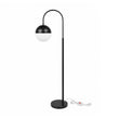 Load image into Gallery viewer, 26"H x 10"W x 16"D Table Lamp with Rocker Switch – Matte Black Finish