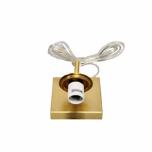 Load image into Gallery viewer, 6.5″W x 10″H x 8″E Burnished Brass Wall Sconce with Frosted White Acrylic Shade and E26 Rocker-Switch Light - 4 Pack