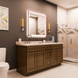 Load image into Gallery viewer, Frontlit/Backlit LED Lighted Bathroom Vanity Mirror with Frame, Anti-Fog, Touch Button, CRI 90+, Adjustable CCT &amp; Memory, Magnum Style
