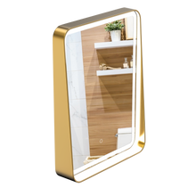 Load image into Gallery viewer, led-lighted-shelf-mirror-touch-switch-defogger-and-cct-remembrance-raven-style