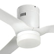 Load image into Gallery viewer, SPEZIA 48 inch 3-Blade Flush Mount Smart Ceiling Fan with LED Light &amp; Remote