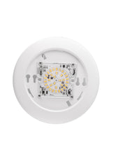 Load image into Gallery viewer, 6&quot; LED Disk Downlight, 15W, 5CCT Changeable: 27K/30K/35K/40K/50K, 120V AC, Damp Location