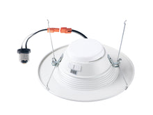 Load image into Gallery viewer, 6&quot; LED Downlight Dimmable, 15W, 5CCT Changeable: 27K/30K/35K/40K/50K, 120V AC,  Baffle Trim, Damp Rated