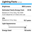 Load image into Gallery viewer, A19 Dimmable LED Light Bulb 6500K, 9.8W, Crystal White, 800 Lumens, (E26) - LEDMyPlace