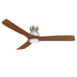 Load image into Gallery viewer, AKRON 52 inch 3 - Blade Flush Mount Smart Ceiling Fan with LED Light &amp; Remote - LEDMyPlace