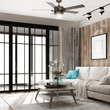 Load image into Gallery viewer, Alexandria 52'' Best Smart Ceiling Fan with wall control, Works with Google Assistant and Amazon Alexa,Siri Shortcut - LEDMyPlace