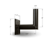 Load image into Gallery viewer, Angled Wall Mount Tenon Bracket - LEDMyPlace